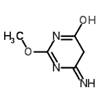 CAS#: 123200-86-2, 6-Amino-2-Methoxy-4(5H)-Pyrimidinone