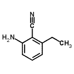CAS 登录号：123241-41-8， 2-氨基-6-乙基苯甲腈