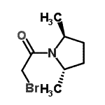 CAS#: 123265-82-7, 2-Bromo-1-[(2S,5S)-2,5-Dimethyl-1-Pyrrolidinyl]Ethanone