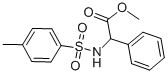 CAS 登录号：1233-56-3， 2-([(4-甲基苯基)磺酰基]氨基)-2-苯乙酸甲酯