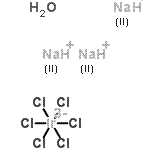 CAS 登录号：123334-23-6， 钠六氯铱酸盐(3-)水合物(3:1:1)