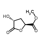 CAS#: 123356-13-8, Methyl (2S,4R)-4-Hydroxy-5-Oxotetrahydro-2-Furancarboxylate