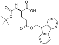 CAS#: 123417-20-9, N-[(1,1-Dimethylethoxy)Carbonyl]-D-Glutamic Acid 5-(9H-Fluoren-9-Ylmethyl) Ester