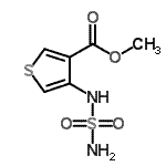 CAS#: 123420-28-0, Methyl 4-(Sulfamoylamino)-3-Thiophenecarboxylate