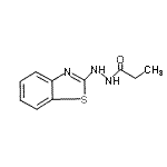 CAS#: 123435-26-7, N'-[(2Z)-1,3-Benzothiazol-2(3H)-Ylidene]Propanehydrazide