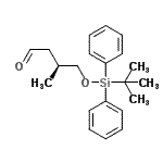 CAS#: 123444-68-8, (3S)-3-Methyl-4-{[(2-Methyl-2-Propanyl)(Diphenyl)Silyl]Oxy}Butanal