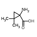 CAS#: 123445-53-4, 1-Amino-2,2-Dimethylcyclopropanecarboxylic Acid