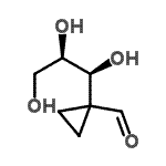 CAS#: 123490-28-8, 1-[(1S,2R)-1,2,3-Trihydroxypropyl]Cyclopropanecarbaldehyde