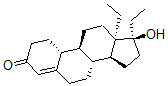 CAS#: 1235-15-0, (8R,9S,10R,13S,14S,17S)-13,17-Diethyl-17-Hydroxy-1,2,6,7,8,9,10,11,12,14,15,16-Dodecahydrocyclopenta[a]Phenanthren-3-One