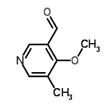 CAS#: 123506-70-7, 4-Methoxy-5-Methylnicotinaldehyde