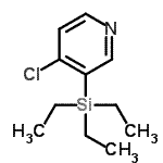 CAS#: 123506-94-5, 4-Chloro-3-(Triethylsilyl)Pyridine