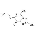 CAS#: 123606-04-2, 3-Ethoxy-1,7-Dimethyl[1,2,4]Triazolo[5,1-c][1,2,4]Triazin-4(1H)-One