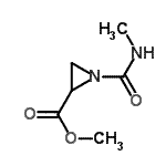 CAS#: 123620-70-2, Methyl 1-(Methylcarbamoyl)-2-Aziridinecarboxylate
