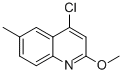 CAS#: 123637-52-5, 4-Chloro-2-Methoxy-6-Methyl-Quinoline