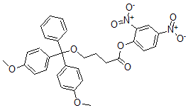 CAS#: 123658-23-1, (2,4-Dinitrophenyl) 4-[Bis(4-Methoxyphenyl)-Phenylmethoxy]Butanoate