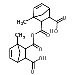CAS#: 123748-85-6, 3-(2-Carboxy-4-Methyl-Bicyclo[2.2.1]Hept-5-Ene-3-Carbonyl)Oxycarbonyl-4-Methyl-Bicyclo[2.2.1]Hept-5-Ene-2-Carboxylic Acid