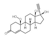 CAS 登录号：1238-54-6， 17-乙炔基-10-氢过氧基-17-羟基-13-甲基-2,6,7,8,9,11,12,14,15,16-十氢-1H-环戊并[a]菲-3-酮