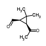 CAS#: 124150-82-9, (1R,3S)-3-Acetyl-2,2-Dimethylcyclopropanecarbaldehyde