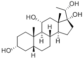 CAS#: 1242-48-4, (3R,5R,8S,9S,10S,11S,13S,14S,17R)-17-(1-Hydroxyethyl)-10,13-Dimethyl-1,2,3,4,5,6,7,8,9,11,12,14,15,16-Tetradecahydrocyclopenta[a]Phenanthrene-3,11,17-Triol