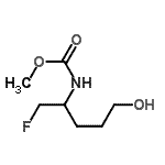 CAS#: 124211-05-8, Methyl (1-Fluoro-5-Hydroxy-2-Pentanyl)Carbamate
