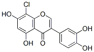 CAS#: 124236-24-4, 8-Chloro-3-(3,4-Dihydroxyphenyl)-5,7-Dihydroxychromen-4-One