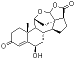CAS#: 124251-90-7, (6beta,11beta,17beta)-11,18-Epoxy-6,18-Dihydroxy-3-Oxo-Androst-4-Ene-17-Carboxylic Acid gamma-Lactone