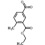 CAS 登录号：124358-24-3， 乙基2-甲基-5-硝基苯甲酸酯