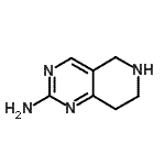 CAS#: 124458-31-7, 5,6,7,8-Tetrahydropyrido[4,3-d]Pyrimidin-2-Amine