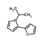CAS 登录号：124494-79-7， 2-(2-呋喃基)-1-异丙基-1H-吡咯
