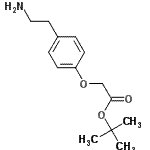 CAS 登录号：124499-19-0， 2-甲基-2-丙基[4-(2-氨基乙基)苯氧基]乙酸酯