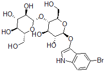 CAS#: 124613-91-8, (2S,3R,4S,5S,6R)-2-[(2R,3S,4R,5R,6S)-6-[(5-Bromo-1H-Indol-3-Yl)Oxy]-4,5-Dihydroxy-2-(Hydroxymethyl)Oxan-3-Yl]Oxy-6-(Hydroxymethyl)Oxane-3,4,5-Triol