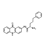 CAS 登录号：124656-61-7， S-苄基-N-(9-氧代-9,10-二氢-2-吖啶基)-L-半胱氨酰胺