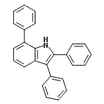 CAS#: 1247-96-7, 2,3,7-Triphenyl-1H-Indole