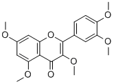 CAS#: 1247-97-8, 2-(3,4-Dimethoxyphenyl)-3,5,7-Trimethoxy-4H-1-Benzopyran-4-One