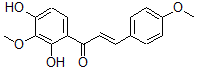 CAS 登录号：124704-82-1， (E)-1-(2,4-二羟基-3-甲氧基苯基)-3-(4-甲氧基苯基)丙-2-烯-1-酮