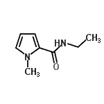 CAS#: 124725-22-0, N-Ethyl-1-Methyl-1H-Pyrrole-2-Carboxamide