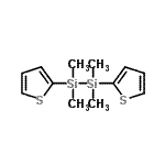 CAS#: 124733-24-0, 1,1,2,2-Tetramethyl-1,2-Di(2-Thienyl)Disilane