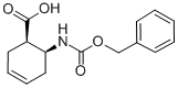 CAS 登录号:124753-65-7, (1R,6S)-6-(苯基甲氧羰基氨基)环己-3-烯-1-羧酸