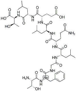 CAS#: 124774-36-3, L-Threonyl-L-Phenylalanylglycyl-L-Leucyl-L-Glutaminyl-L-Leucyl-L-alpha-Glutamyl-L-Leucyl-L-Threonine