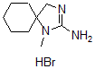 CAS#: 124779-44-8, 1-Methyl-1,3-Diazaspiro[4.5]Dec-2-En-2-Amine Hydrobromide