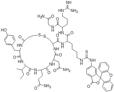 CAS#: 124924-34-1, 1-Deamino-7-Lys-(Fluorescein)-8-Arg-Vasotocin