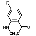 CAS#: 124958-64-1, 1-[4-Fluoro-2-(Methylamino)Phenyl]Ethanone