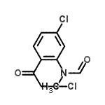 CAS#: 124959-01-9, N-[5-Chloro-2-(Chloroacetyl)Phenyl]-N-Methylformamide
