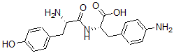 CAS 登录号：124985-60-0， (2S)-2-[[(2S)-2-氨基-3-(4-羟基苯基)丙酰]氨基]-3-(4-氨基苯基)丙酸