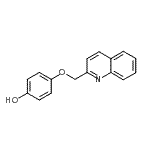 CAS#: 124993-40-4, 4-(2-Quinolinylmethoxy)Phenol