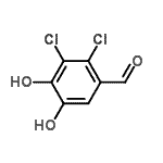 CAS#: 125001-04-9, 2,3-Dichloro-4,5-Dihydroxybenzaldehyde