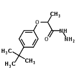 CAS#: 125096-56-2, 2-[4-(2-Methyl-2-Propanyl)Phenoxy]Propanehydrazide