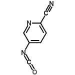 CAS#: 125117-98-8, 5-Isocyanatopyridine-2-Carbonitrile