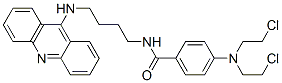 CAS#: 125173-78-6, N-[4-(Acridin-9-Ylamino)Butyl]-4-[Bis(2-Chloroethyl)Amino]Benzamide
