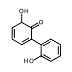 CAS 登录号：125186-20-1， 6-羟基-2-(2-羟基苯基)-2,4-环己二烯-1-酮